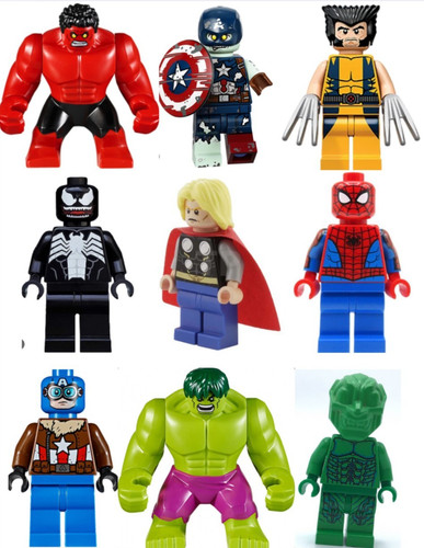 Lego marvel minifigures - lego,