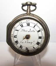 Orologio da tasca Des Artes e Camps fine 700 verge fusee verga conina