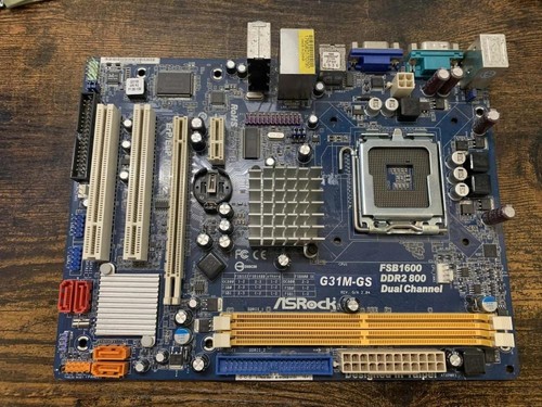 Scheda madre asrock g31m - scheda,