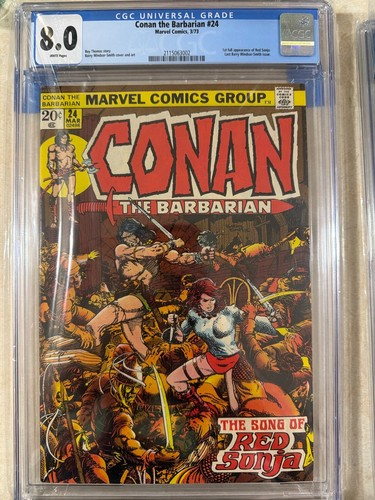 Conan the barbarian cgc - barbarian, #24