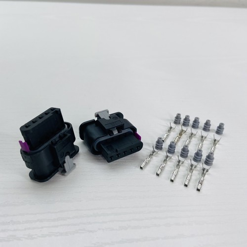 Coppia connettori pin ovale - coppia, 5