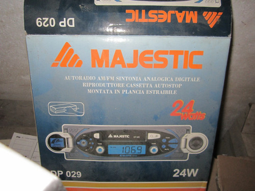 Autoradio cassette majestic - autoradio,