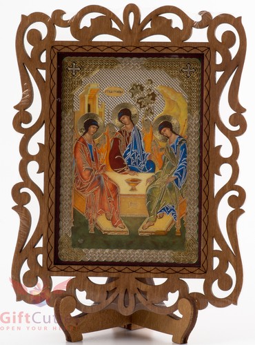 Icona cristiana legno della - cristiana,