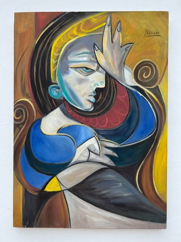 Pablo picasso dipinto olio su - pablo,