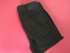 Jeans Lee colore verde scuro a costine in velluto - moda inverno uomo originale