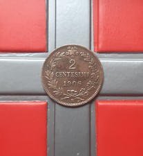 (£)      2 Centesimi 1906 R