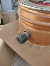 Roccheggiani DP 713100 BASE SCARICO Condensa 100 160 Doppia Parete Isolamento