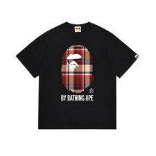  BAPE T-shirt nera taglia L - stampa Ape Head - ottime condizioni