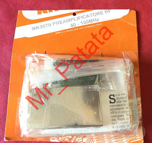 Mk3070 gpe preamplificatore - gpe,