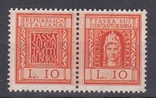 Italia 1957 marca da bollo - marca,