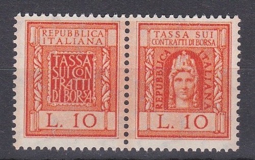 Italia 1957 marca - italia, da