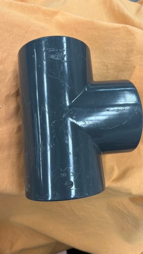Raccordo pvc grigio t - grigio,