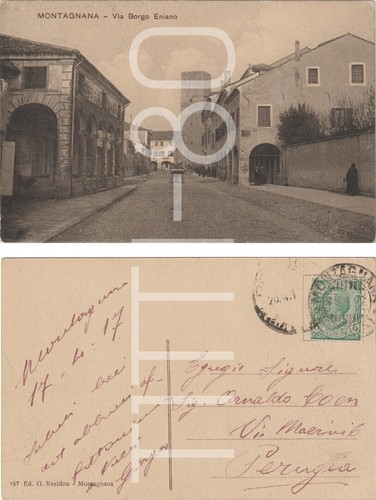 Montagnana via borgo - montagnana,