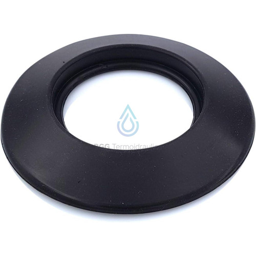 Rosone gomma epdm nero - nero, Ø80