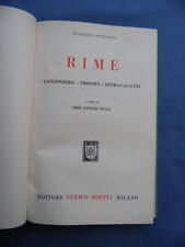 Petrarca Rime Canzoniere