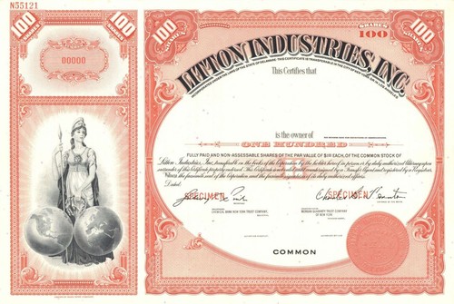 Litton industries inc - litton, inc.