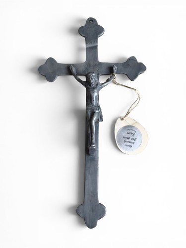 Crucifix etain ervé - etain,