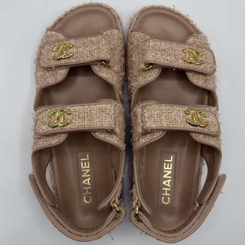 Sandali chanel 2023 oro - chanel,
