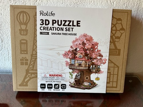 Rolife sakura tree house - rolife, 3d
