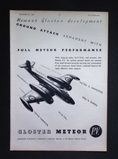 Original 1950 Advert Gloster