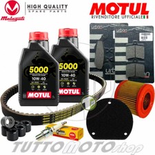 KIT TAGLIANDO MALAGUTI MADISON 150 1999 2000 OLIO CINGHIA PASTIGLIE RULLI FILTRI