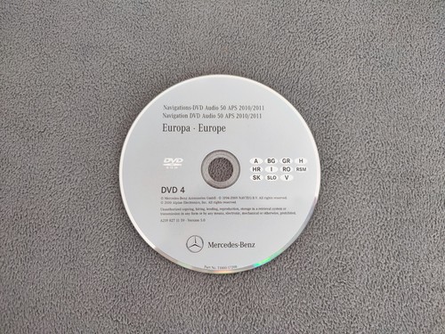 Dvd navigazione mercedes audio - navigazione,