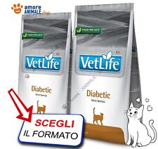 Farmina Cat VET LIFE Natural → Diabetic - 400 gr / 2 kg - Croccantini Gatto