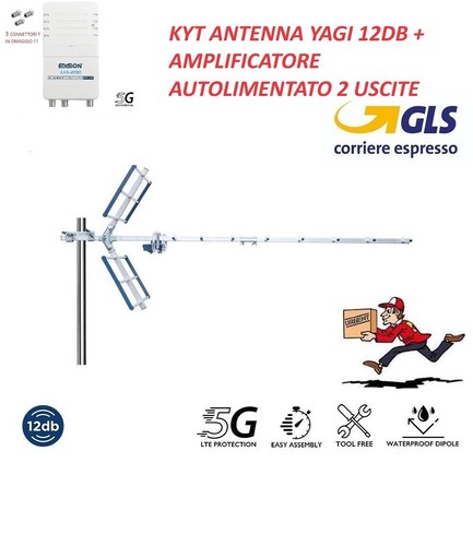 Antenna yagi 12db 48 - 12db, 21-48