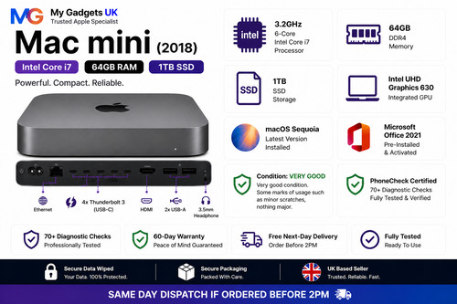 Apple mac mini 2018 - apple, core