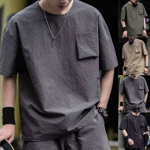 Shirt uomo seta ghiaccio - t-shirt,