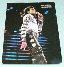 MICHAEL JACKSON cartolina d'epoca originale MINI-POSTER 6x4 pollici