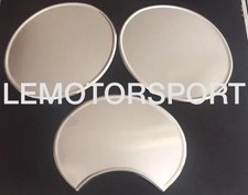 KIT TABELLE PORTANUMERO IN ALLUMINIO PIATTE Moto Epoca Cafe Enduro Scrambler