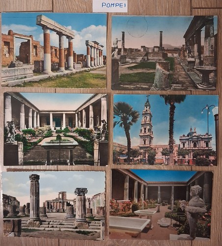 Lotto cartoline pompei - lotto,