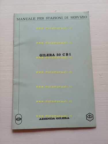 Gilera cb1 1976 - 50, manuale