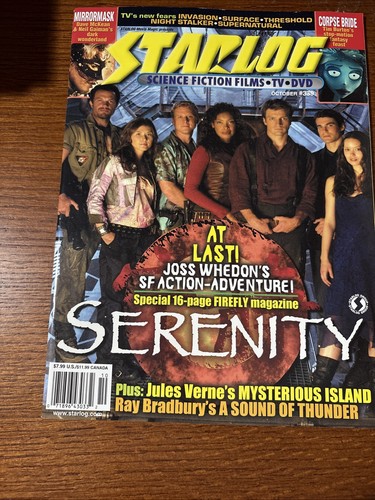 Vtg 2005 starlog magazine tim - vtg, magazine: