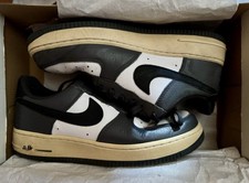 Scarpe Uomo Nike Air Force I Bianco e Nero Taglia 40 Ottime Condizioni