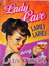 TARGA METALLO Vintage PIN UP