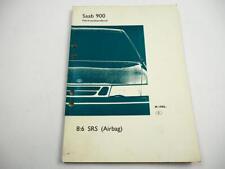 Saab 900 II dal 1995 SRS Airbag manuale riparazione officina