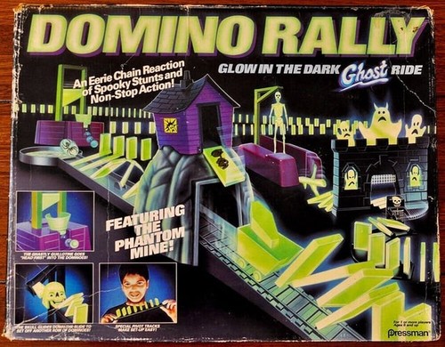 Domino rally glow - glow, the