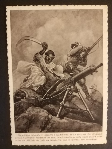 Cartolina coloniale un - coloniale.,