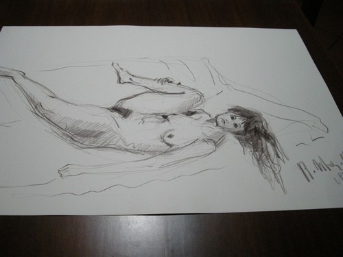 Disegno nudo roberto - nudo, di