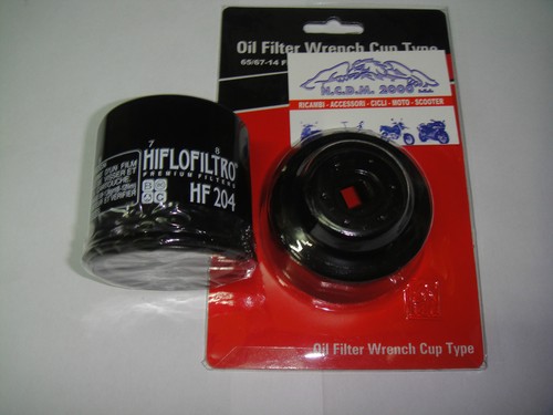 Filtro olio hf204 chiave - filtro,