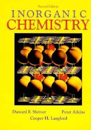 Inorganic chemistry shriver - inorganic,