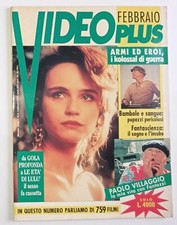Rivista Video Plus N 2 1992 Francesca Neri Paolo Villaggio Russ Meyer Chucky 