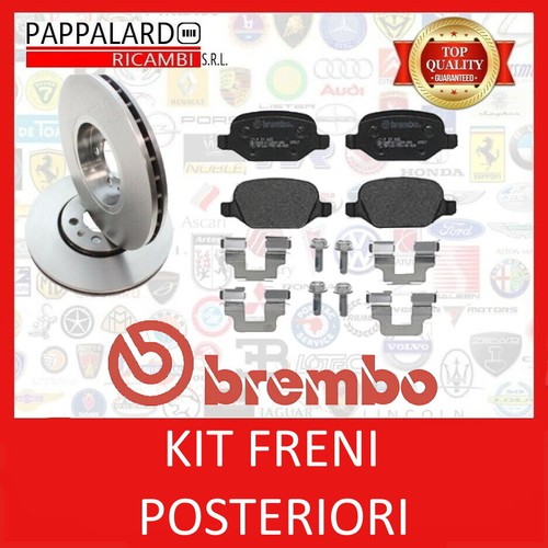 Kit freni posteriori completi - kit,