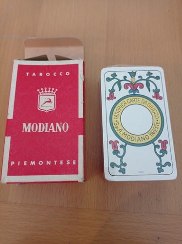 Vecchio mazzo tarocchi - vecchio, di