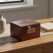 Scrigno legno con lucchetto - scrigno,