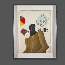 Emilio Tadini Serigrafia su