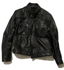 Belstaff Pure Motorcycle Leather Jacket XL *RARE*