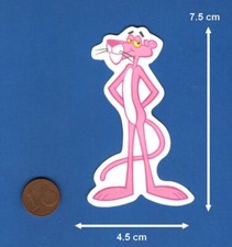 ADESIVO STICKER AUFKLEBER Pantera Rosa misure 4.5 x 7.5 cm Posta 1